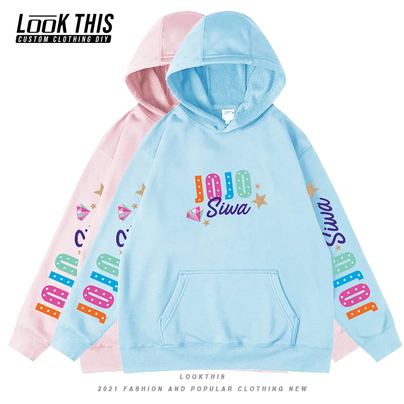 

JoJo Siwa Print Pullover 2021 Autumn Men's Hoodie Sweatshirt Hip Hop Boy Teen Oversized Hoodies Harajuku Popular Long Sleeve Top
