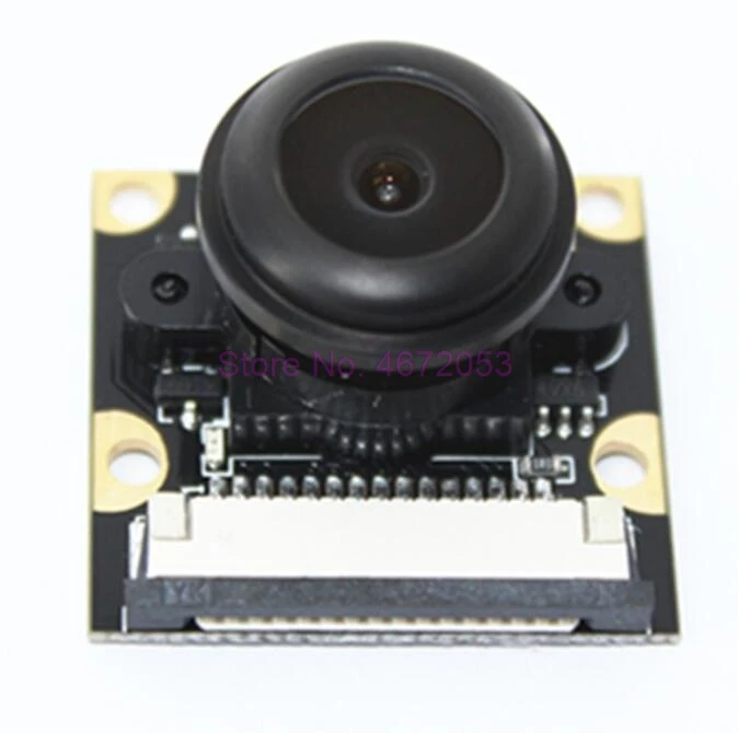 50 шт./лот для Raspberry Pi 3B + камера ночного видения широкоугольная рыбий глаз 5 Мп