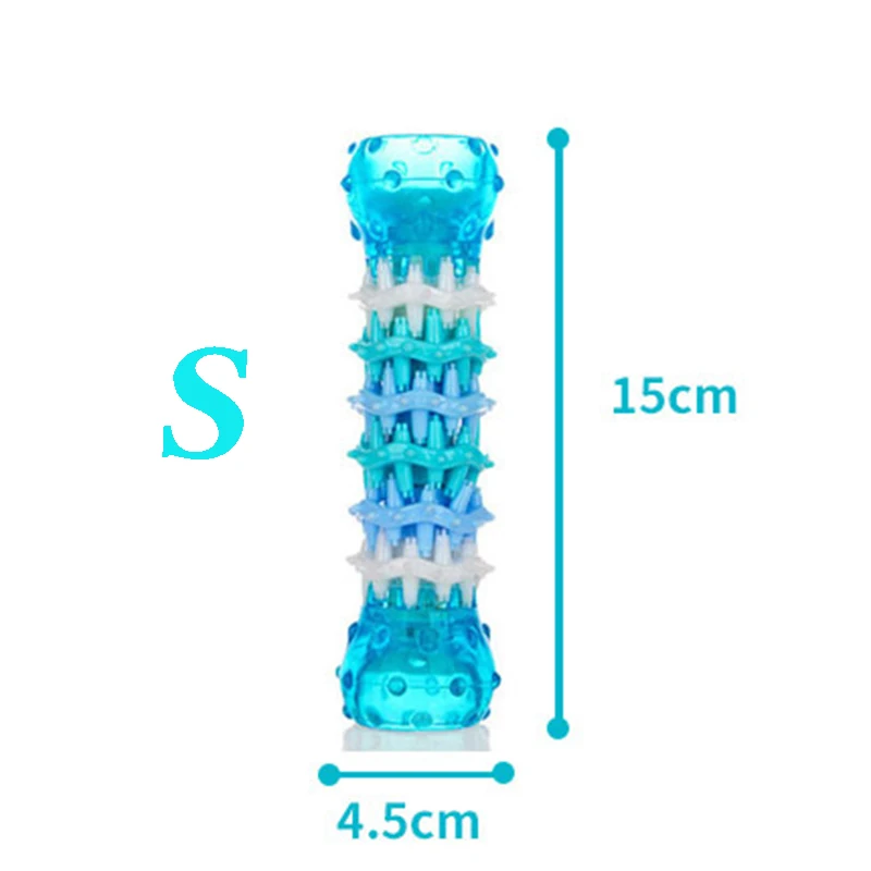 

Pet Dog Toy TPR Molar Tooth Cleaning Toy Teddy Puppy Toy Medium and Large Dog Interactive Toy