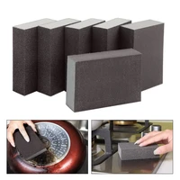 three styles 60 220 grit rough medium fine grit flexible wet dry abrasive drywall polishing sanding sponge tool block foam pad