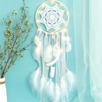 feather dream catcher pendant decoration wall decoration wind chime pendant girl room decoration holiday gift wall decoration