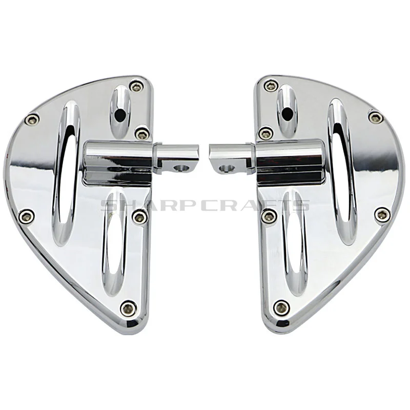 Мотоцикл CNC Edge Cut Rider Driver задние пассажирские половицы Подножка педаль подножки для Harley Dyna FLH FLST FLD Fat Boy