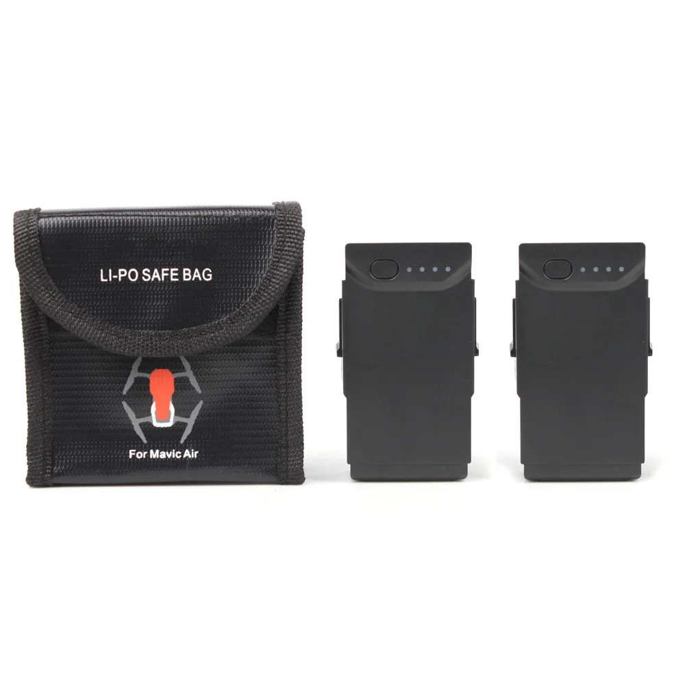For DJI MAVIC AIR Battery Bag Case Protective Storage LiPo Explosion-proof Safe for dji mavic air Accessory | Электроника