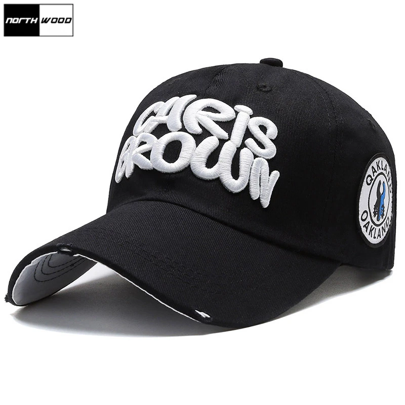 NORTHWOOD все хлопковая Футболка В Стиле Хип-Хоп Мужская Бейсбольная Кепка Шляпа c