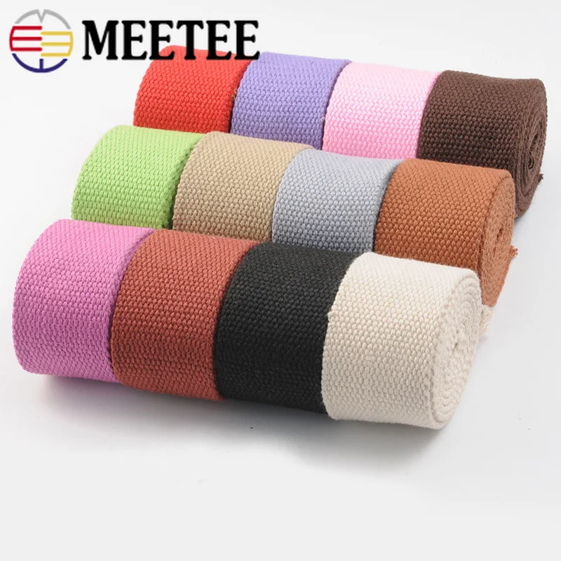 2 метра 38 мм толстые полиэфирные хлопковые лямки для рюкзака ремень парусиновая