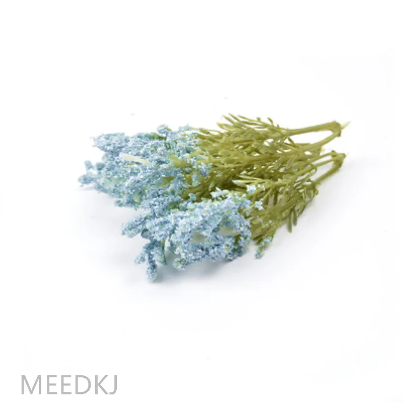 5 шт искусственный цветок DIY ручной работы из бледно лиловый Шелковый свадебный