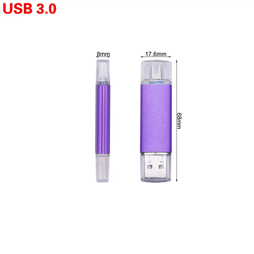 Цветной OTG USB флеш накопитель 3 0 карта памяти 16 Гб 32 ГБ флэш 4 6 64 U диск для