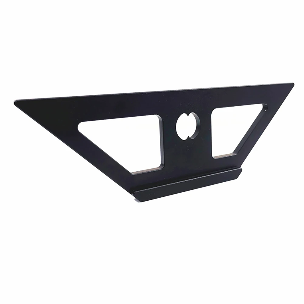 

Black Aluminum Alloy Mark Line Gauge Woodworking Measuring Angle Ruler Center Scribe Ruler