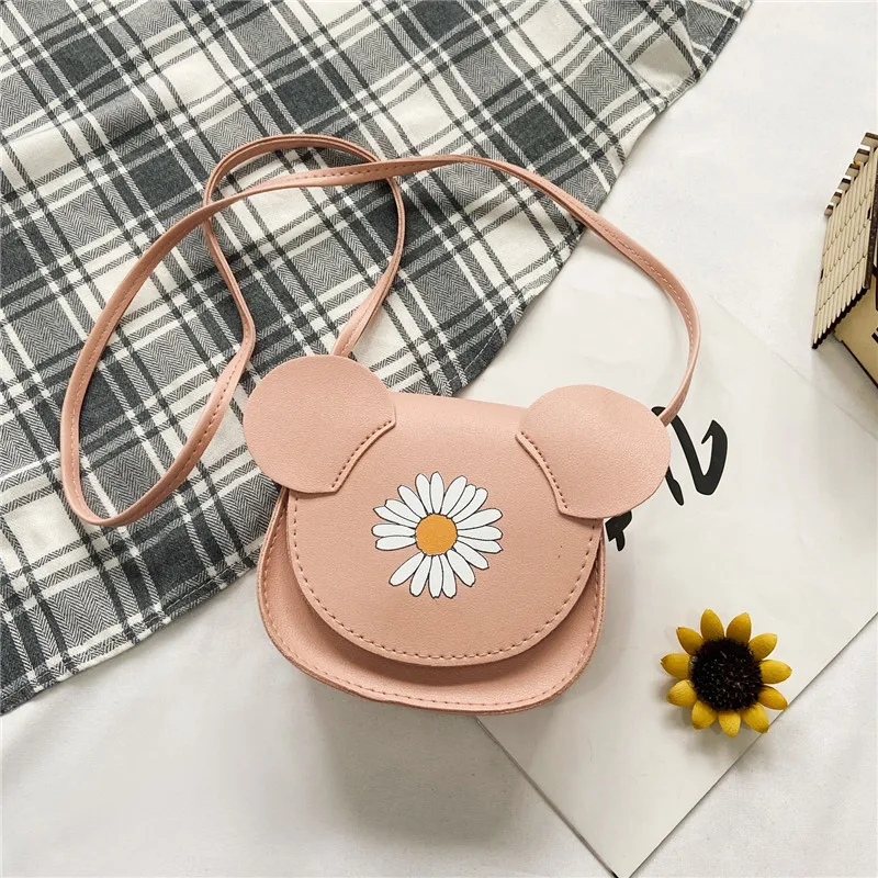 

Fashion Children's Crossbody Bags Cartoon Flower Baby Girls Coin Purse Kids Accessories Mini Handbags Messenger Bag Small Wallet