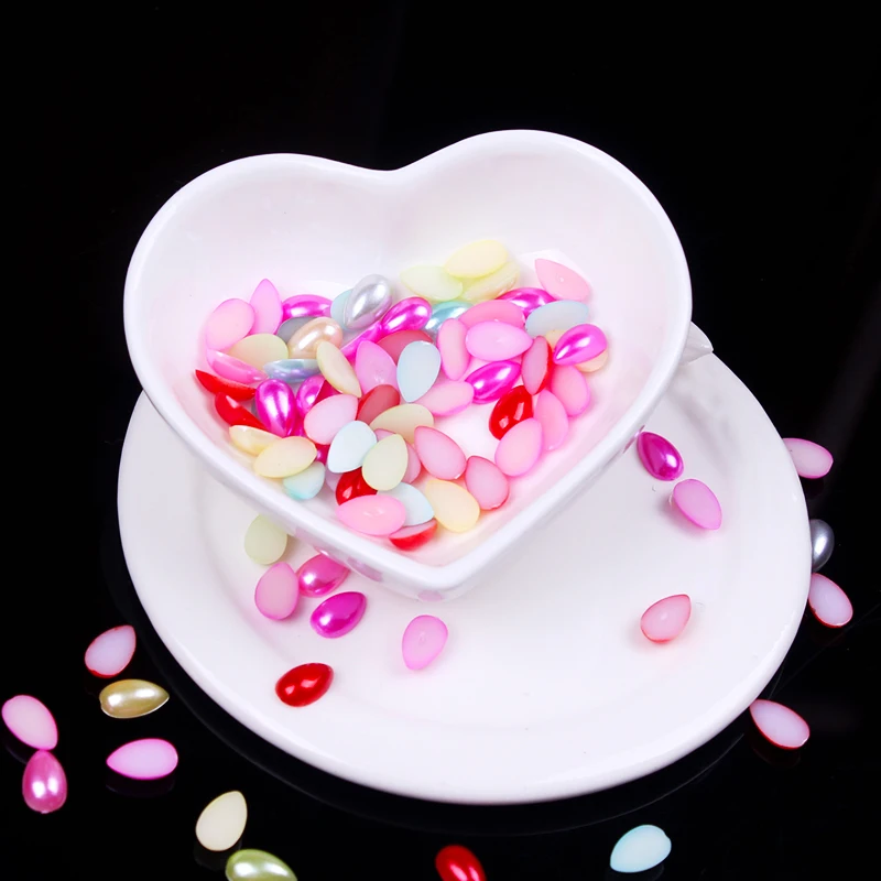 Стразы для рукоделия бусины с жемчугом стразы плоской задней стороной Кристаллы