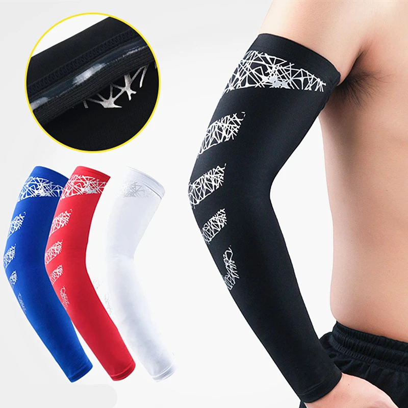 Эластичная спортивная повязка на руку нескользящая для фитнеса манжета защита