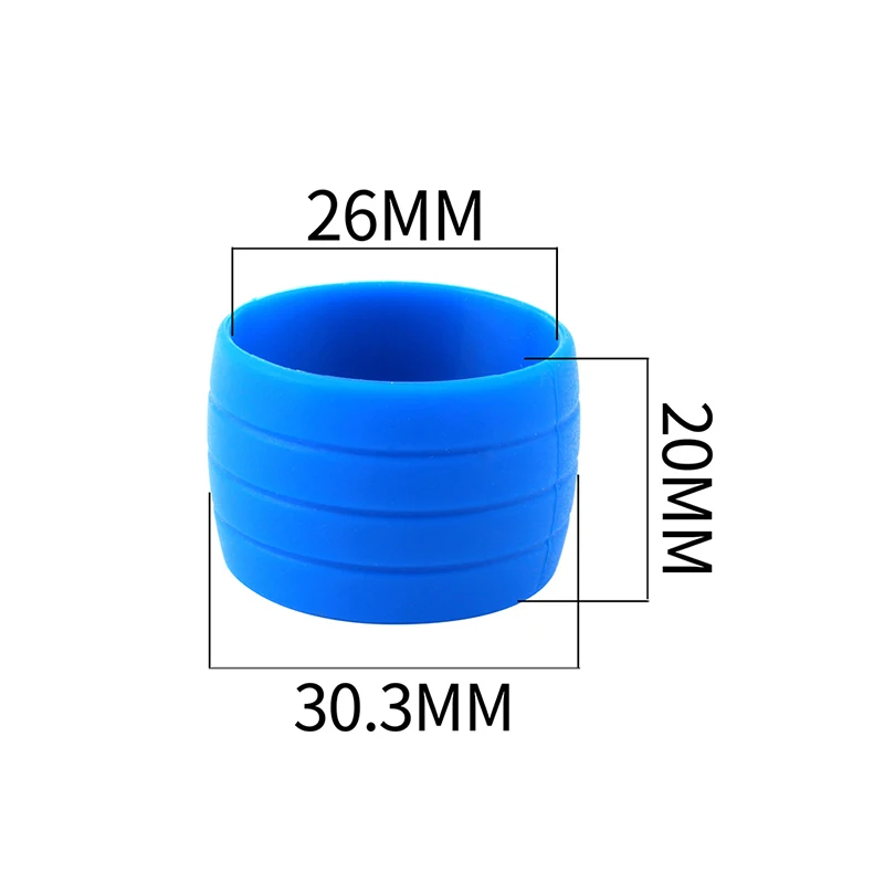 1 пара силиконовых колец MUQZI для лента руля велосипеда заглушки фиксированной