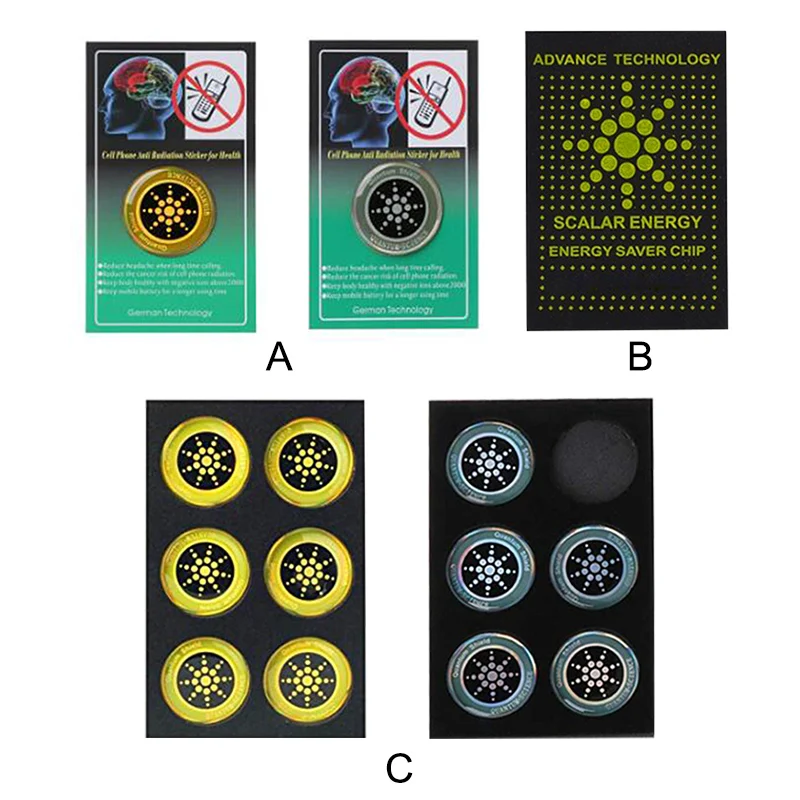 New 1/6/10 Pcs Radiation Shield Cell Phone Anti-Radiation Sticker Protection for Mobile DOM668 | Мобильные телефоны и