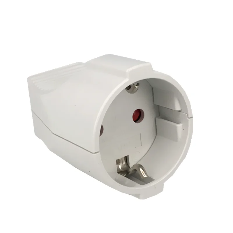 Белый 250 В 16 А французский русский корейский немецкий штекер питания проводной