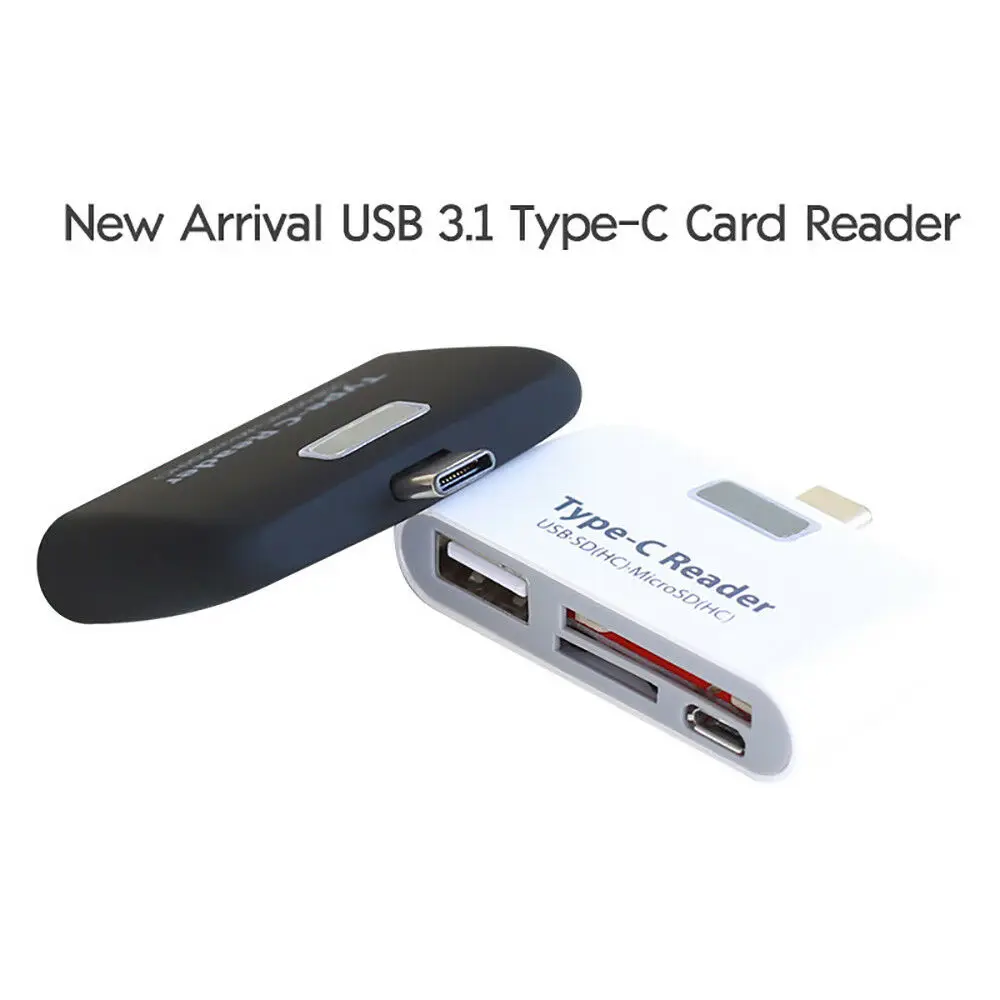 Устройство для чтения карт памяти Micro SD USB C 3 1 Type к 0 OTG|Адаптеры Type-C| |