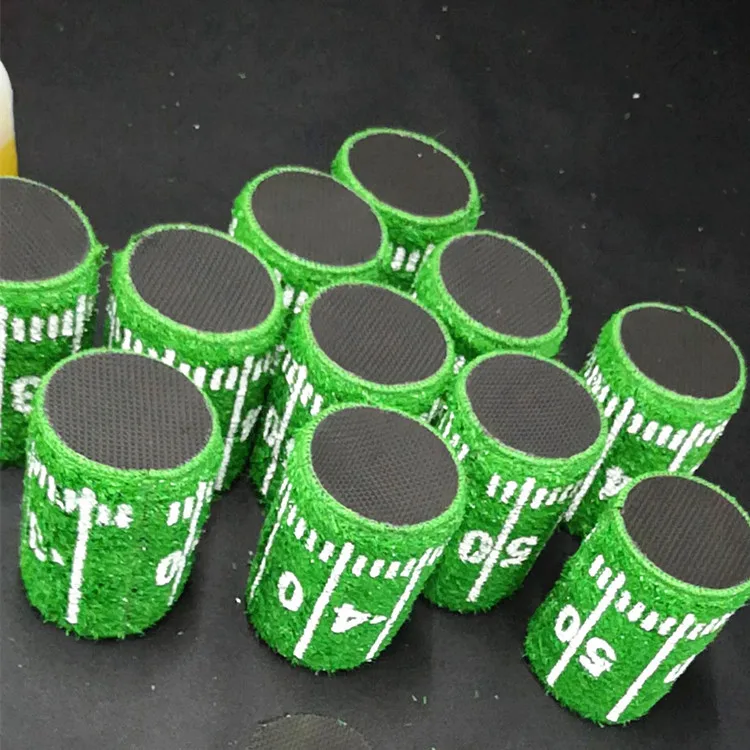 1 шт. газон для напитков Кола банка или пивная охладитель футбольная трава Can Koozie