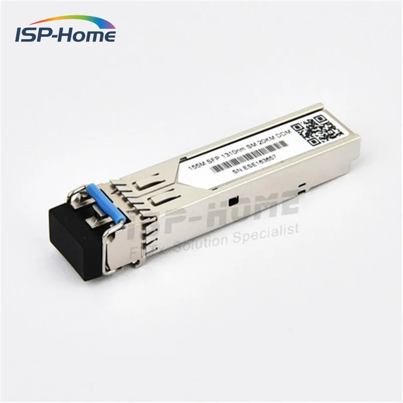 Бесплатная доставка 20 шт./лот совместимый 100BASE-LX SFP 1310nm 20km LC Duplex DDMI трансивер (1310nm km