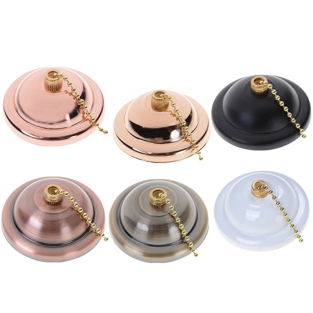 Universal Ceiling Pendant Fan Wall Light Pull Chain Switch Socket Lamp Holder 3A AC125-250V 6 Colors Wholesale Price | Строительство и