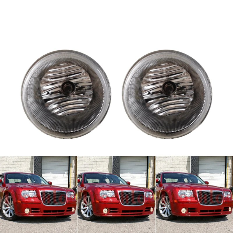 2 шт. передняя противотуманная фара для Chrysler 300C 2004 2005 2006 2007 2008 2009 2010 Галогенные