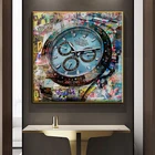 Абстрактные граффити художественные картины на холсте настенные художественные плакаты и принты Современная Модульная картина гостиная домашний Декор без рамки