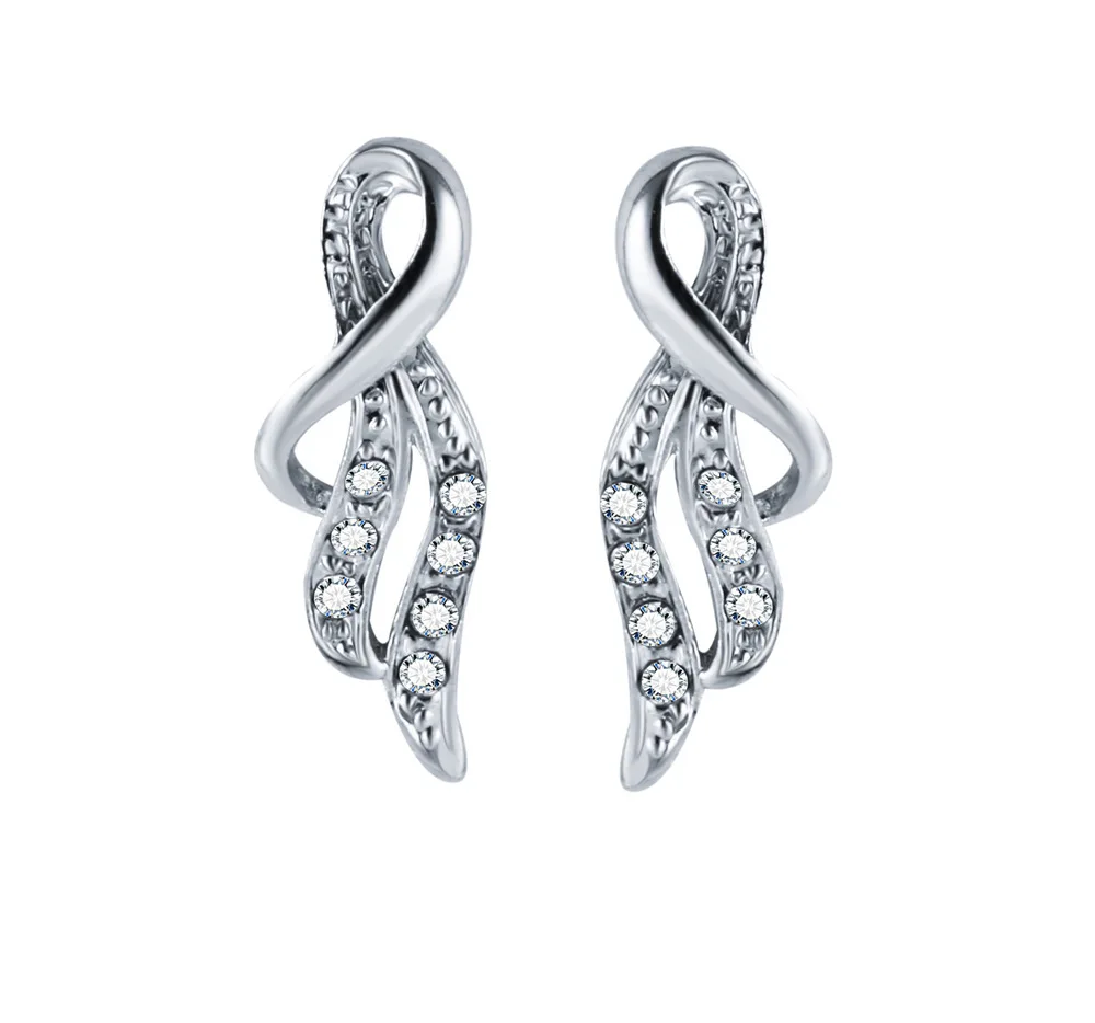 Модные аксессуары кисточки Классические роскошные полностью алмазные серьги