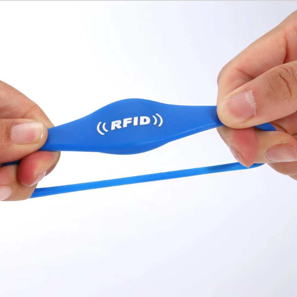 Силиконовый ремешок для часов T557/T47100 с RFID-защитой 125 кГц | Безопасность и защита