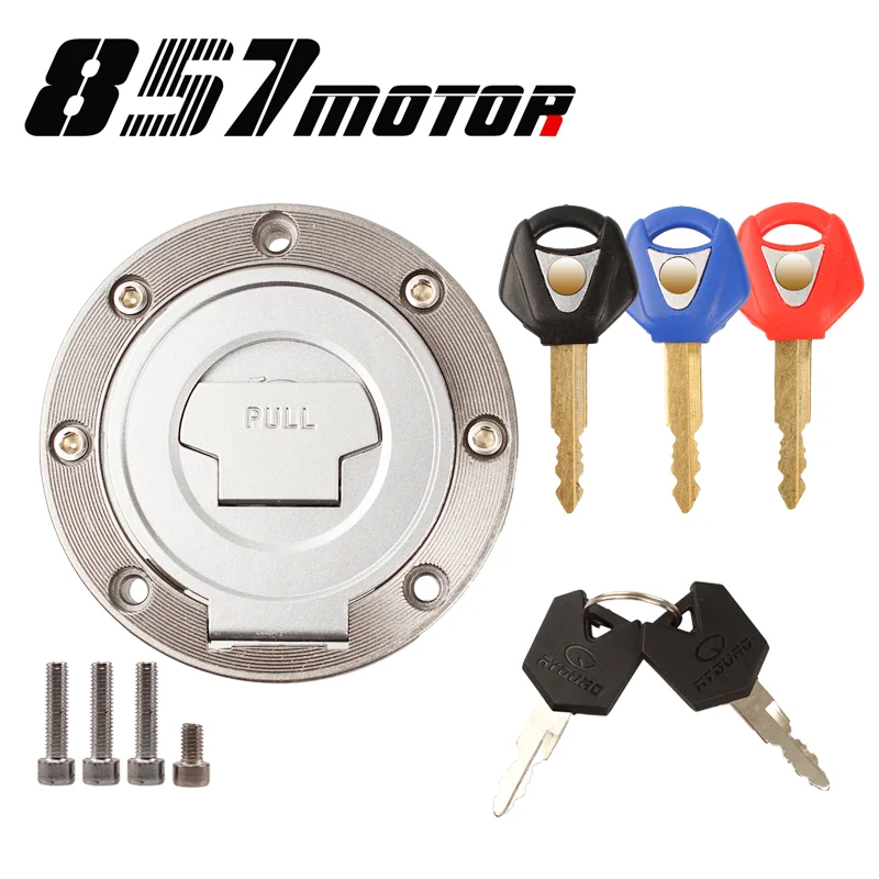 Motorcycle Fuel Gas Tank Cap Cover Lock For YAMAHA YZF R6 R1 MT07 MT09 FJ09 BT1100 FZ1 FZ6 FZ6R | Автомобили и мотоциклы