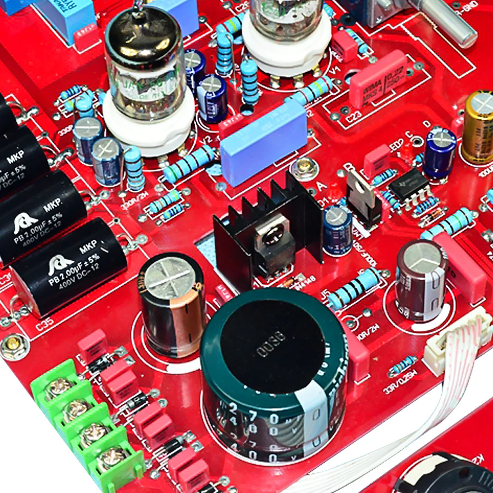 Предусилитель AIYIMA 6N3 с вакуумной трубкой Плата усилителя стереозвук основа для