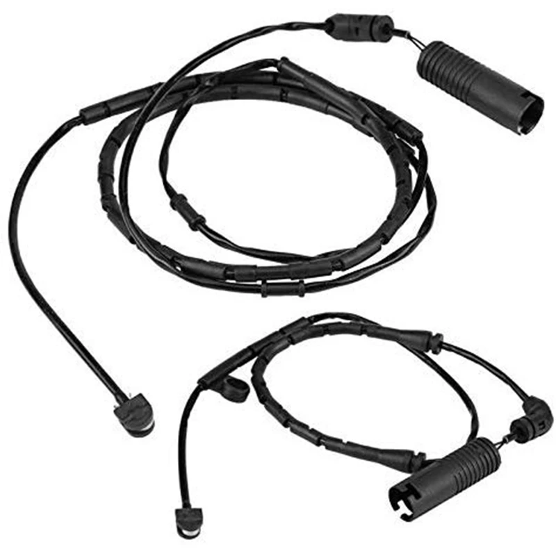 2 шт. передние и задние дисковые Тормозные колодки износа сенсор 34351164371 для BMW 3