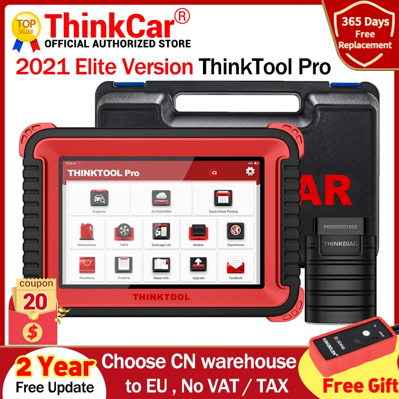 

Диагностический сканер THINKCAR THINKTOOL Pro, прибор для диагностики автомобиля, колеса 8 дюймов, колеса 28 дюймов, кодирование ECU