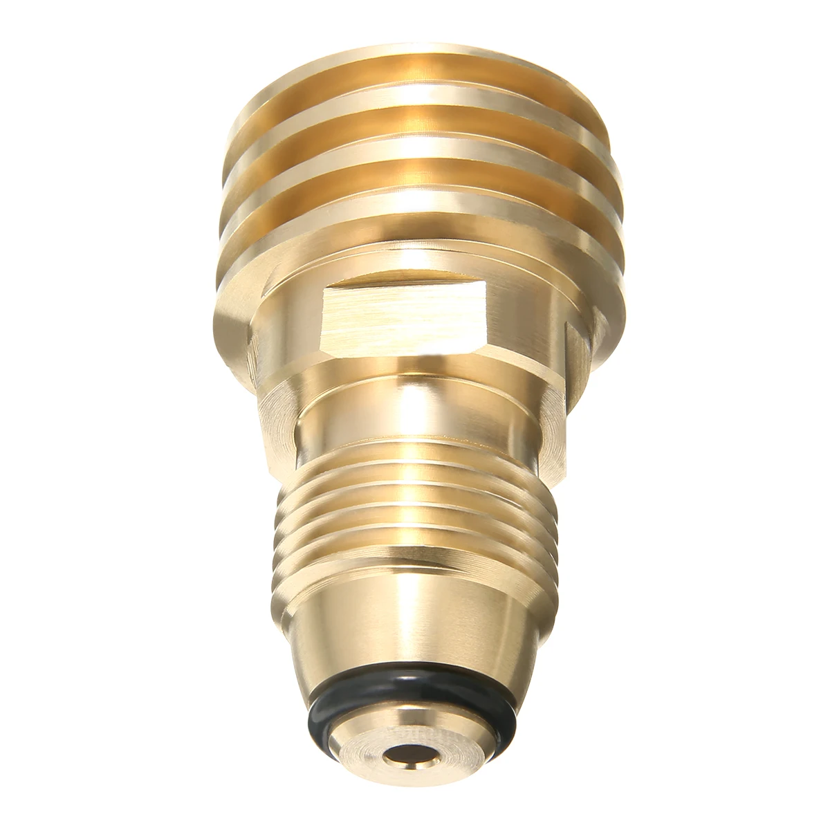 

1 Pc Replaceable Solid Brass Regulator Valve Adapter Camping Stoves Propane Refill Adapter Converts Propane LP Tank Adapter
