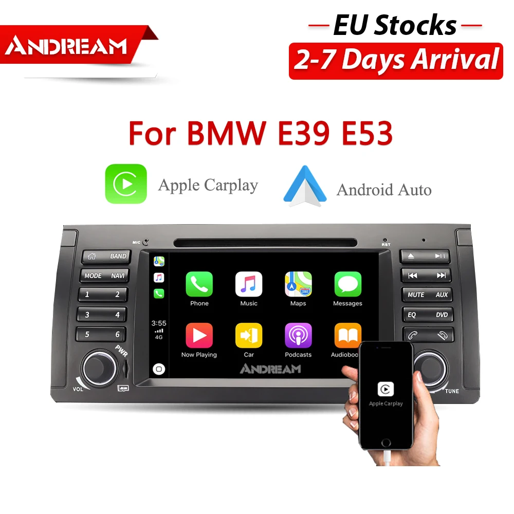 Автомобильный dvd плеер для BMW E39 E53 X5 M5 Series 5 7 дюймов|car player|dvd car playerfor bmw e39 |