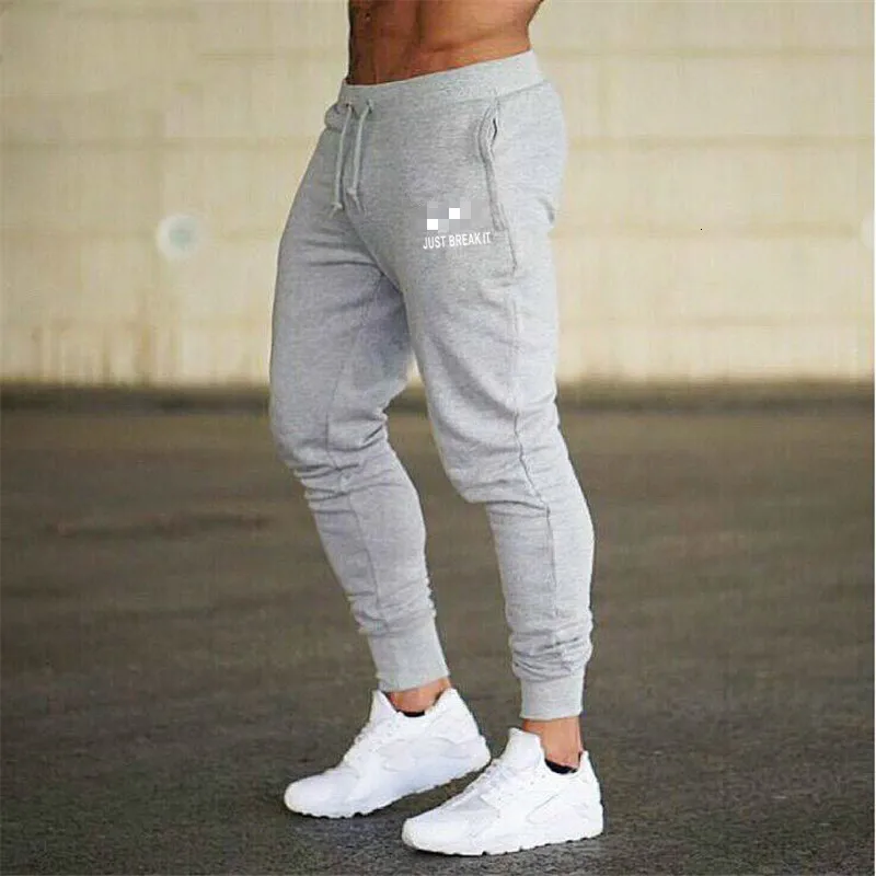 

MUXNSARYU New Men Joggers Brand Male Trousers Casual Pants Sweatpants Jogger Grey Casual Elastic Cotton GYMS Fitness Workout Pan