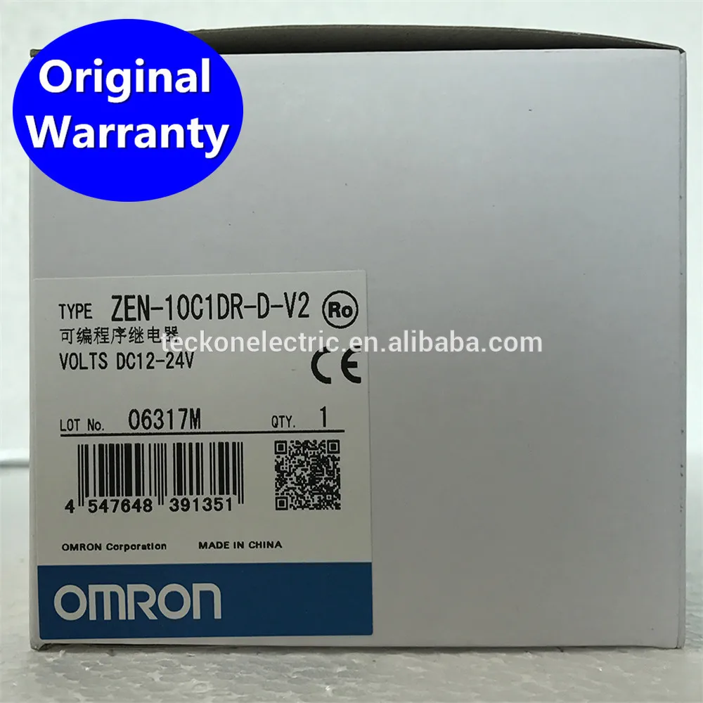 

ZEN-10C1DR-D-V2 Omron ZEN V2 Programmable Relay