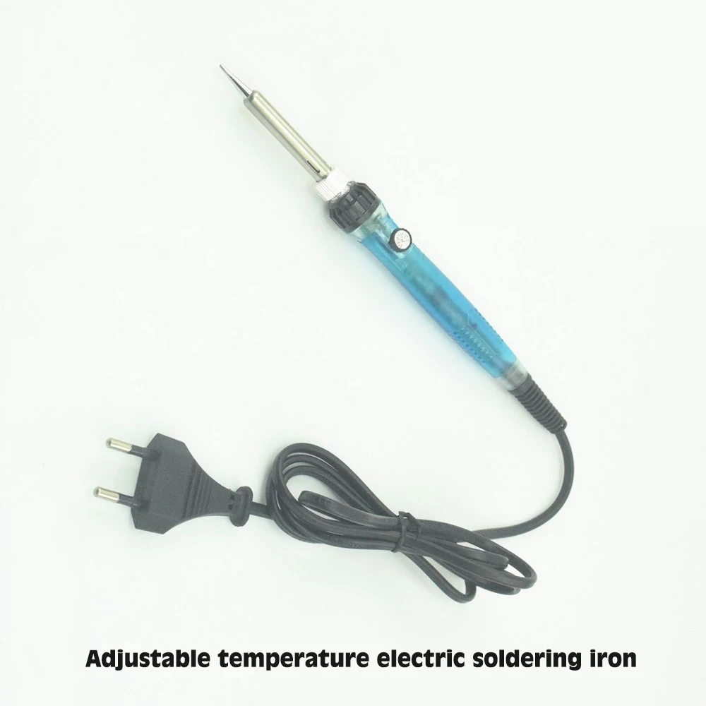 Электрический паяльник с ручкой 60 Вт переключатель регулируемой температурой