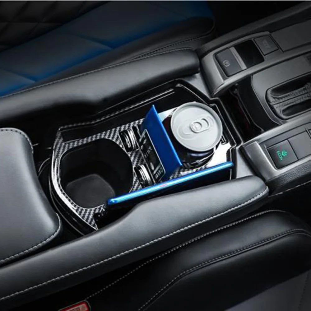 

For Honda Civic 2016-2020 Storage Box Carbon Fiber Auto Interior Cover