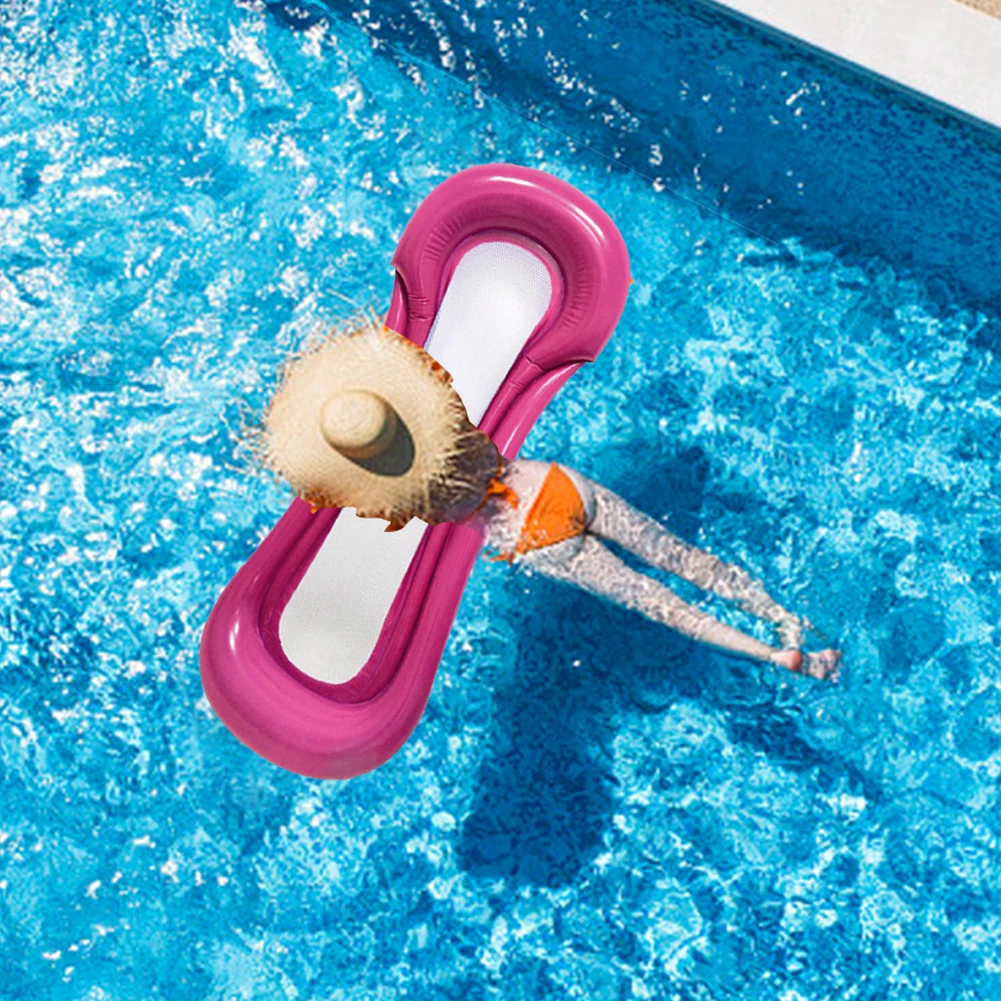 

Relaxing Practical Inflatable Pool Float Foldable Portable Play Party Kids Adults Summer Beach Toy Floating Bed Water Sports PVC