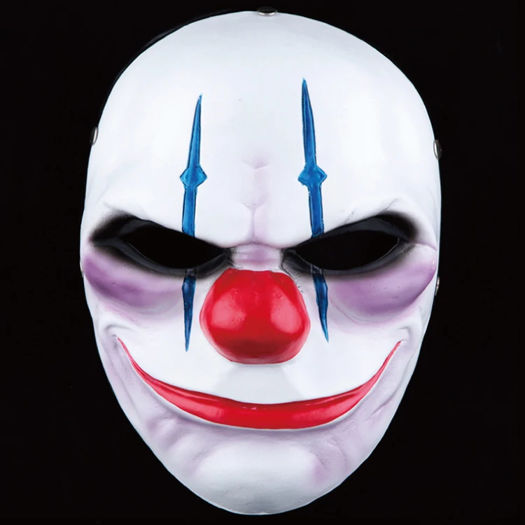 Две маски для Хэллоуина Payday 2 тематическая маска игра день урожая вечеринки