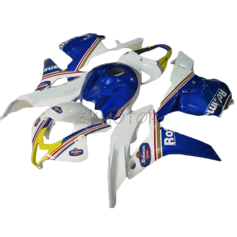 

Комплект обтекателей для Honda CBR600RR F5 2009 2010 2011 2012 синий белый cbr 600rr f5 09 10 11 12 CBR 600 RR Пластиковые обтекатели GX24