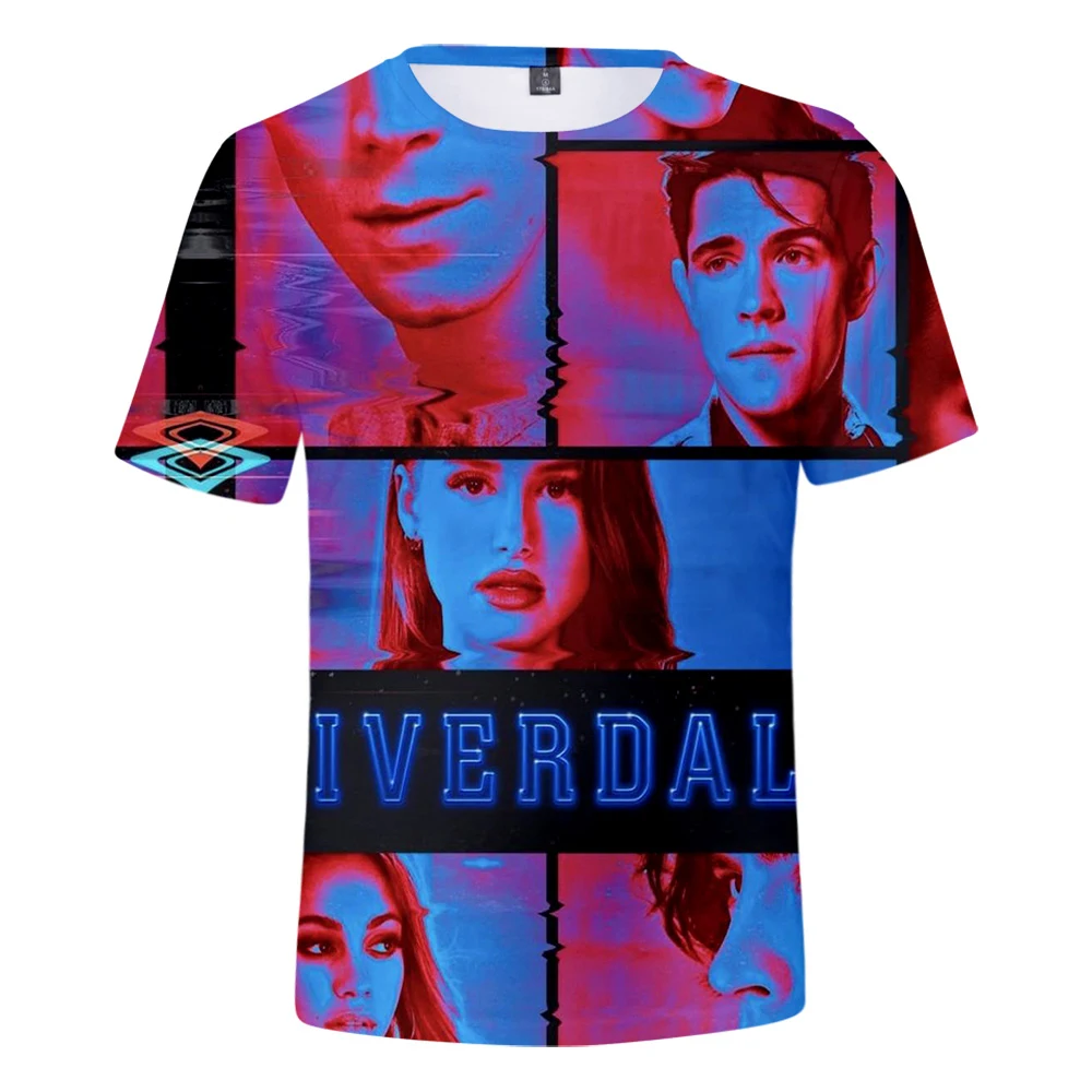 

River Valley TownNew Fashion Brand T-Shirt Men/Women 3D Printed River Valley Town Short Sleeve Summer Men T Shirt Tops Tees