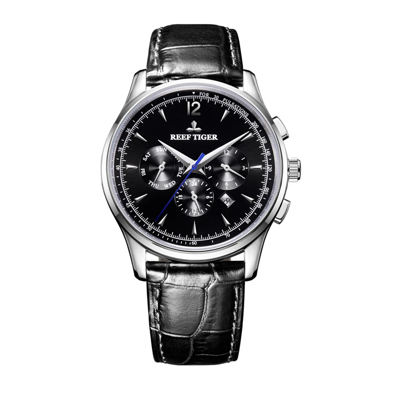 Новый Риф Тигр/RT механические Повседневное часы для Для мужчин