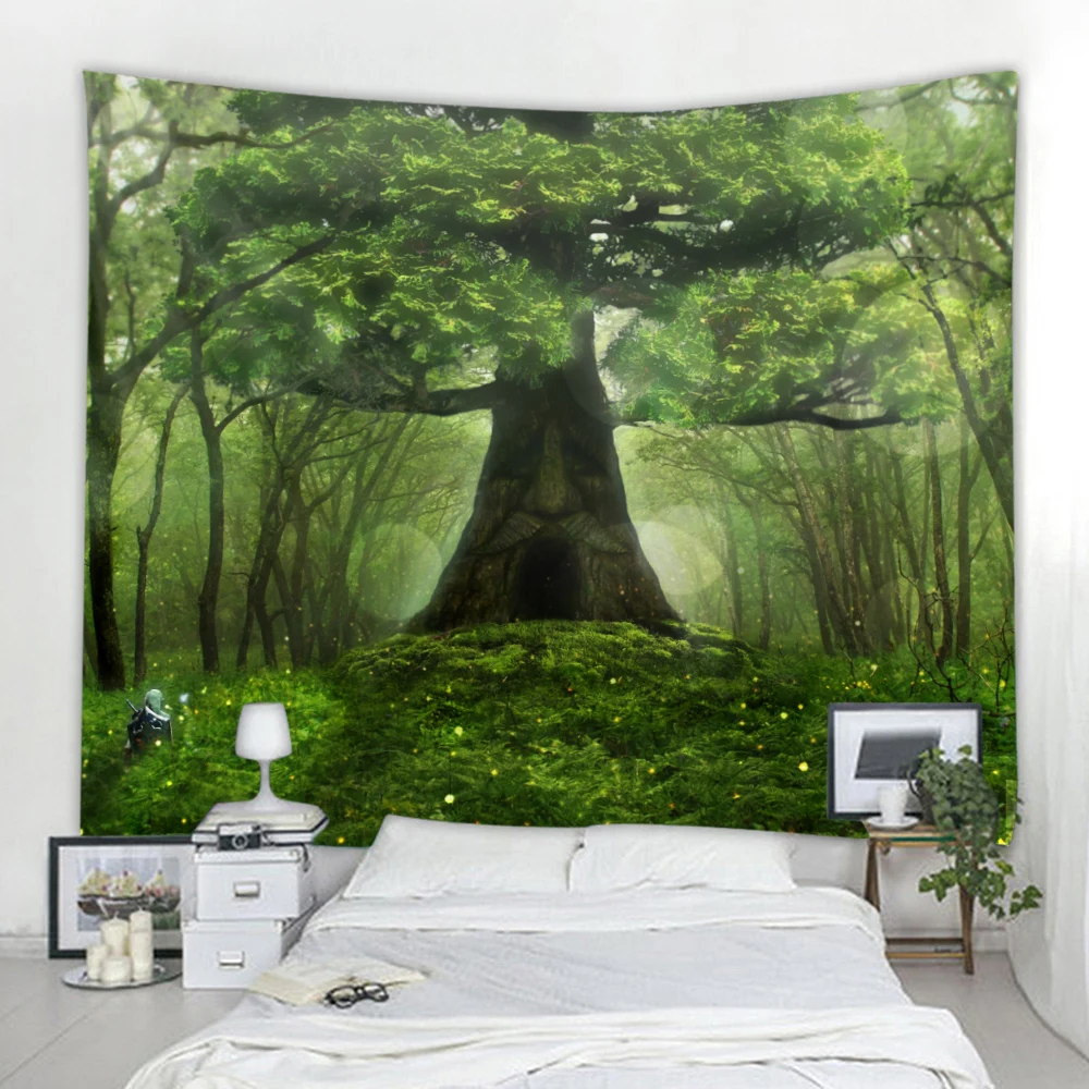 Взрывные модели в 2020 проекция фантазия большое дерево маленький лес Печатный