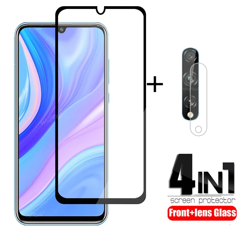 Защитное стекло 4im1 для камеры Huawei Y5P Y6P Y8P Y9S Y7P Y6S Y8S|Защитные стёкла и плёнки