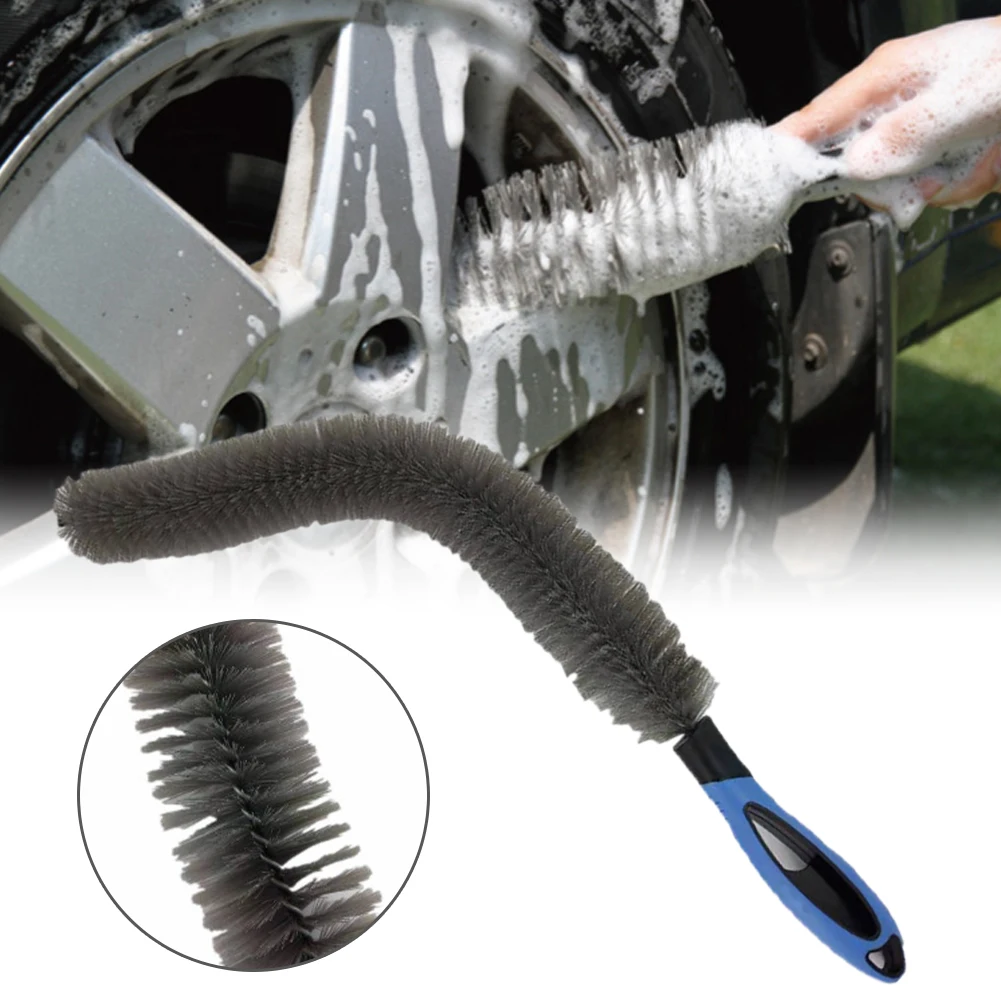 

60cm Tire and Wheel Brush Car Cleaning Kit Wash Tool Brush Detailing Tyre Grille Engine Rim Auto Cleaning Accessories Wholesale