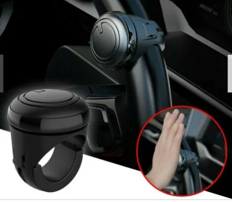 

For Car Truck SUV Steering Wheel Spinner 360 Degree Turning Booster Auxiliary Power Handle Knob Metal Bearing Universal Knob