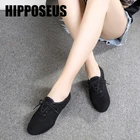 Обувь для латиноамериканских танцев Hipposeus, унисекс, для мужчин, женщин, девочек, для бальных танцев, современного Танго, джаза, для выступлений, мягкая резиновая подошва