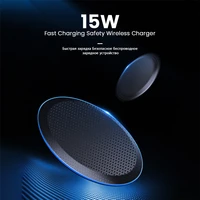15w wireless charger for iphone 11 xs max x xr 8 plus 10w fast charging pad for ulefone doogee samsung note 9 note 8 s10 plus
