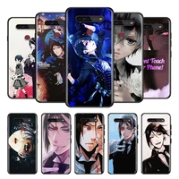 anime black butler for lg g8 v30 v35 v40 v50 v60 q60 k40s k50s k41s k51s k61 k71 k22 thinq 5g phone case