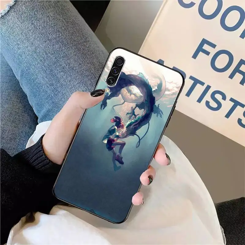 

Totoro Spirited Away Japan anime Phone Case For Samsung galaxy S 9 10 20 A 10 21 30 31 40 50 51 71 s note 20 j 4 2018 plus