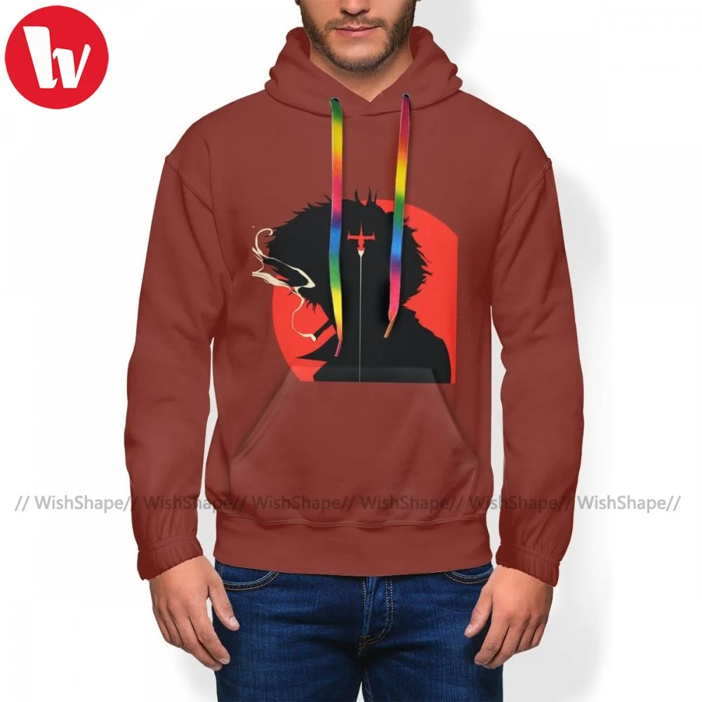 

Stylish Cowboy Bebop Hoodie Polyester Warm Hoodies Long Outdoor Pullover Hoodie XL Mens